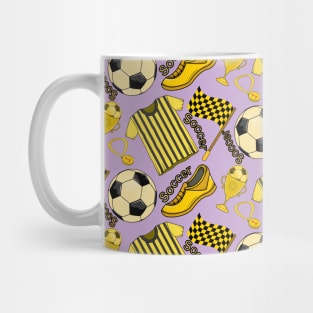 Soccer Pattern Mug